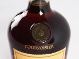a bottle of liquor that is sitting on a table