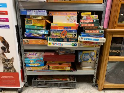 Lot de Puzzles et jeux de société