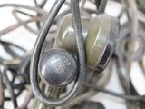 a close up of a bunch of wires on a table