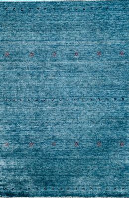 Tapis Moderne fait main couleur vert 230 x 160