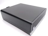 an image of a close up of a black box on a white surface