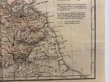 an old map of the country of england and wales