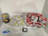 a lot of items that are sitting on a table