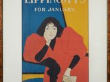 an image of a painting of a woman holding a bottle of liquor