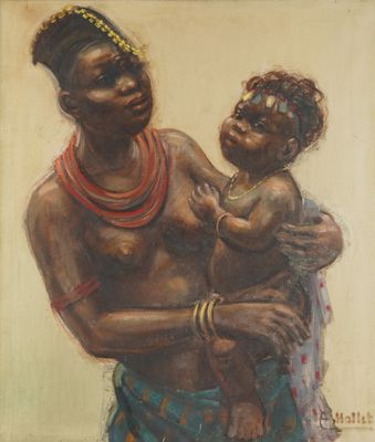 André HALLET (1890-1959) - Œuvre d'art originale