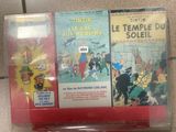 deux livres posés sur une étagère