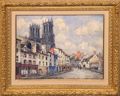 Aquarelle de Frank Will - Mantes - Photo 1