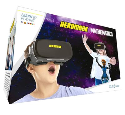 Heromask Pack Langues + Mathématiques – Jeu Éducatif VR 2 en…
