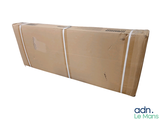 a large cardboard box that is sitting on the floor