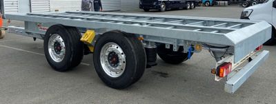 Chassis neuf remorque plateau Fruehauf Tandem MS 22,5" (non …