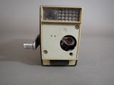a small camera that is sitting on a table