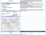 a close up of a document with a picture of a person on it