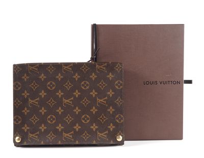 portefeuille en toile Monogram de Louis Vuitton