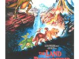 a movie poster for the land before time