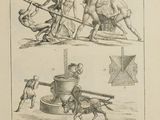 un dessin représentant un homme à cheval, un homme à cheval, un homme à cheval, un homme à cheval avec un cheval