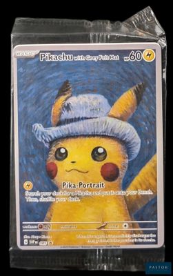 une image représentant une carte Pokémon sur laquelle figure un chapeau