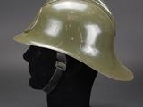 a helmet on a mannequin head