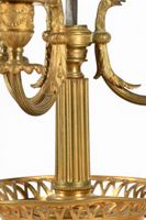 LAMPE BOUILLOTTE (grande) en laiton et bronze, éclairée par … (photo 4)