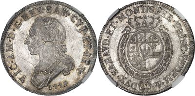 a silver coin with an image of a man on it