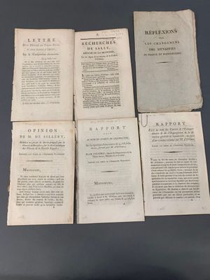 Réunion de 6 imprimés révolutionnaires contre et en faveur d…