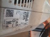 a close up of a machine that has a tag on it
