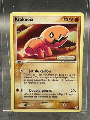 a card with a picture of a pokemon character on it
