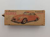 a box with a picture of a red car on it