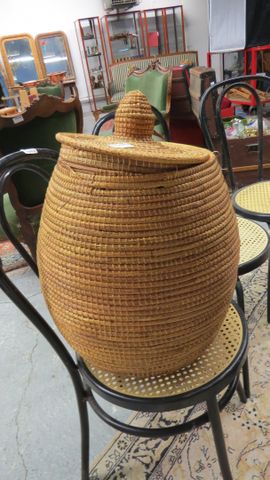 Panier en paille