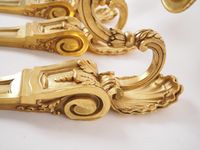 Suite de quatre appliques Napoléon III de style Louis XVI en… (photo 2)