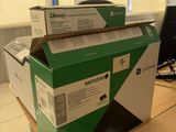 a stack of boxes sitting on top of a table