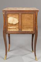 Petite table chiffonnière à écran en placage de marqueterie … (photo 4)