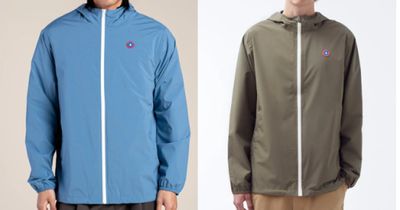 two men ' s jackets with hoods and jackets on them