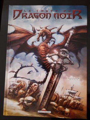 la couverture d'un livre sur laquelle figure un dragon