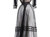 a black and white dress on a mannequin mannequin mannequin mannequin mannequin mannequin mannequin mannequin mann