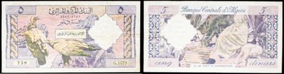 trois billets de banque différents sur lesquels figurent l'image d'un homme et d'une femme
