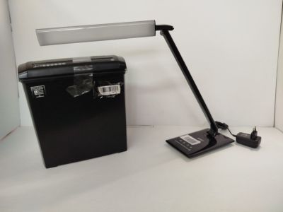 Lot de 2 - FELLOWES AUKEY - Destructeur P-25S et Lampe LED -…