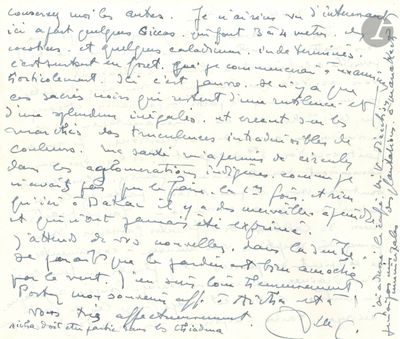 Jacques MAJORELLE (1886-1962). L.A.S., Dakar 4 décembre, à u…