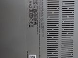 a close up of the back of a laptop computer