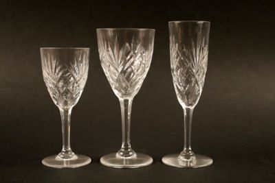 Cristallerie Saint-Louis : Service de verres en cristal, mod… - Photo 1
