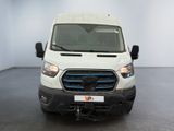 a white van that is parked in a room