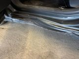 a close up of the front bumper of a car