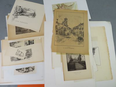 a lot of old books that are on a table