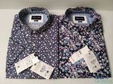 deux chemises pour homme ornées de motifs floraux
