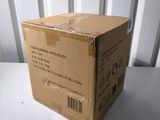 a box that is sitting on a white table
