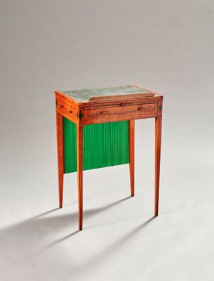 Table de salon à combinaison en bois de placage.