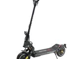 a close up of a scooter on a white background