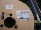 a wooden table with a piece of paper on top of it