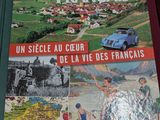 la couverture du livre « Chasseur français », avec une photo de voiture en arrière-plan
