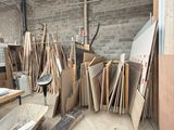 a room filled with lots of different types of wood