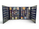 a picture of a display case with a variety of toothbrushes in it